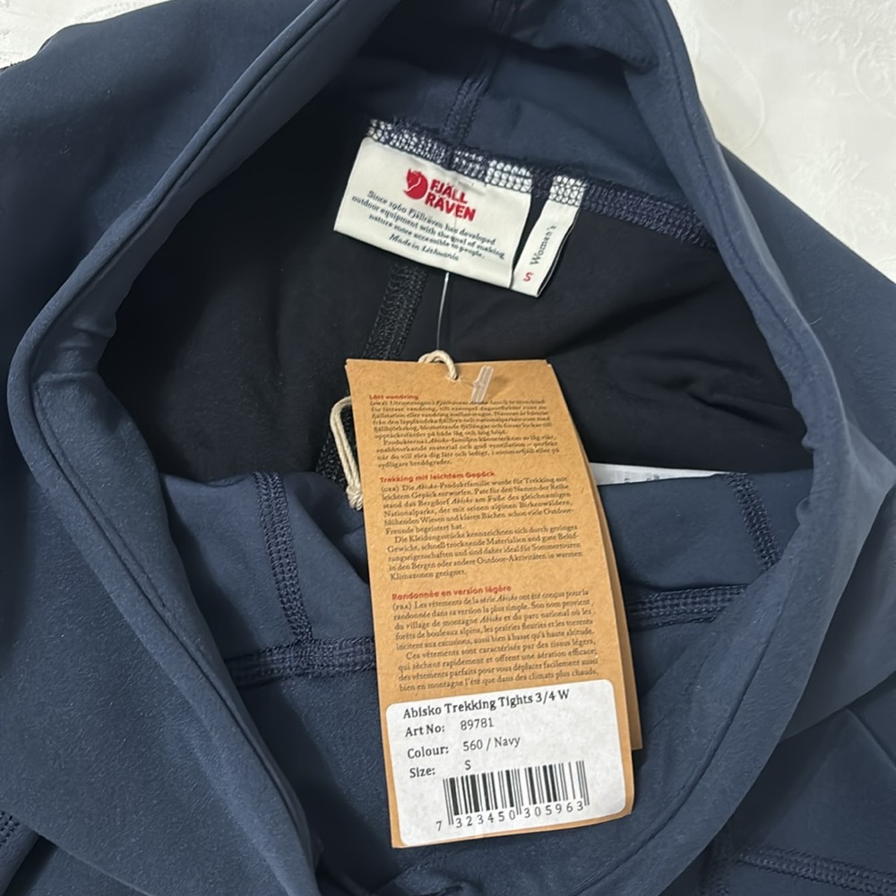NWT Fjallraven Abisko Trekking Tights 3/4 - Picture 5 of 15